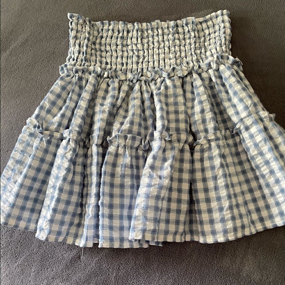 NWT sincerely Jules tier smocked skirt size M